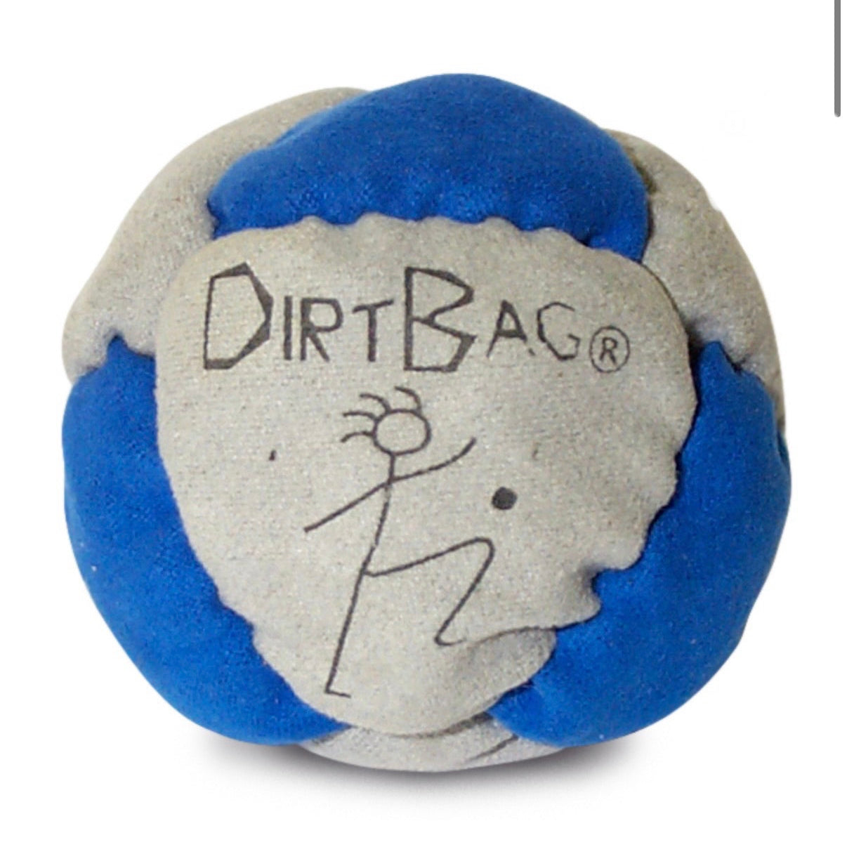 Dirtbag Classic Footbag - Grey/Blue