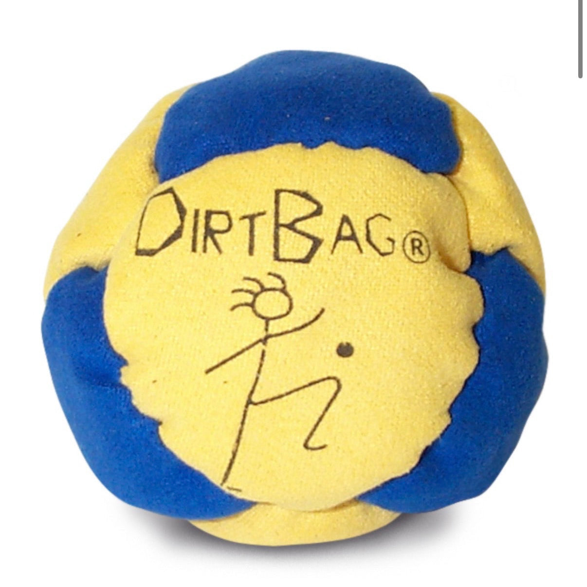 DB Classic Footbag - Yellow/Blue